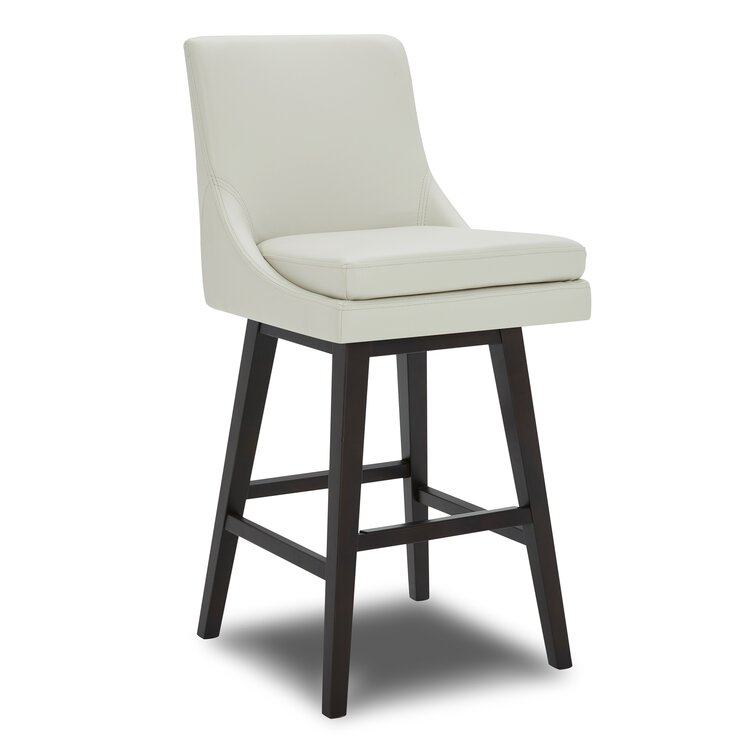 Upholstered store swivel stool